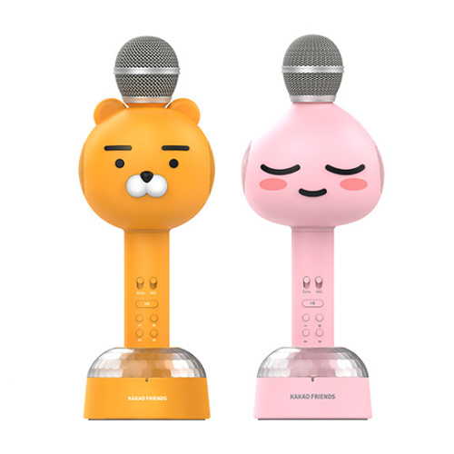 더블유아이 카카오프렌즈 블루투스 마이크 [라이언]