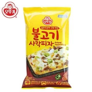 오뚜기 돌판오븐에 구워만든 불고기 사각피자 96g [25개]
