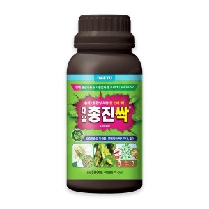 대유 <b>총진싹</b>유제500ml 토양속 진딧물과 뿌리는 유제로 한방에 해결