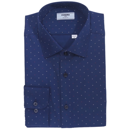 레노마 올오버 프린트 슬림핏 셔츠 RLSSLP853NY