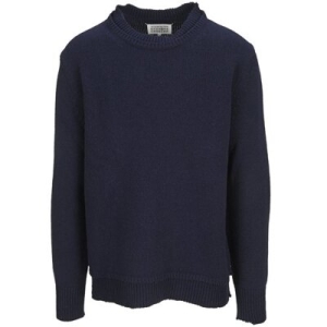 메종마르지엘라 MARTIN MARGIELA 14주년 엘보우 패치 니트 네이비 S50GP0243 S17785 511_635000 63500..