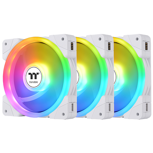 �������ũ SWAFAN EX12 ARGB Sync TT �����̾� ����� (3��, ȭ��Ʈ) x2EA