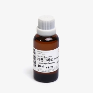 새로핸즈 레몬그라스 에센셜 오일 30ml 천연 비누 화장품 DIY 만들기 재료