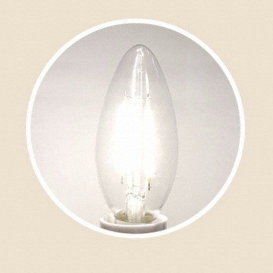 광수전자유한회사 LED E17 에디슨 촛대구 주광색 3.5W