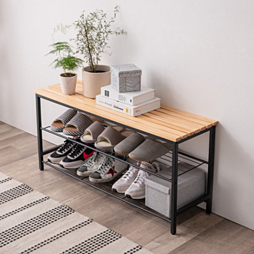 미즌하임  디엔 카라 벤치 수납 신발장 1000