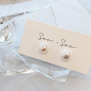 수앤수 네임드 담수진주 실버귀걸이 19ES173