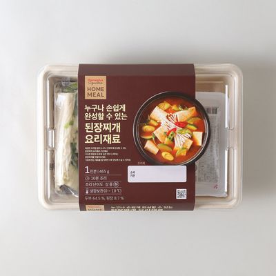 홈플러스 시그니처 홈밀 된장찌개 요리재료 465g_이미지