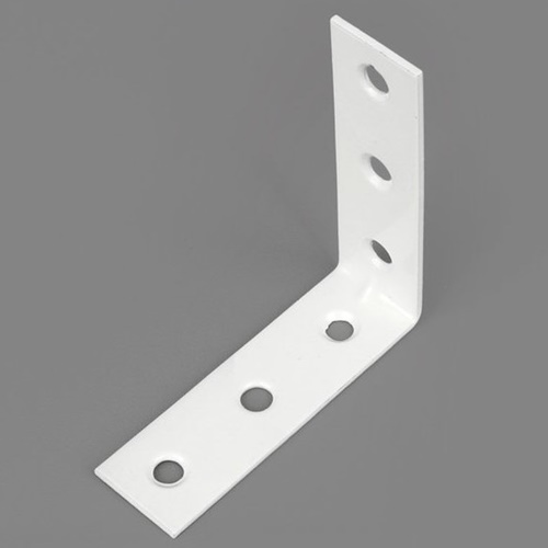 이누데코 모네스페스 27번 ㄱ자 꺽쇠 화이트 (60mm x 18mm x 1.6T)_이미지