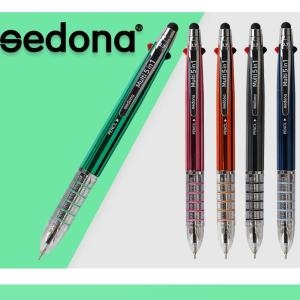 세도나 멀티5 in 1 니들터치펜 볼펜3색+샤프+터치펜