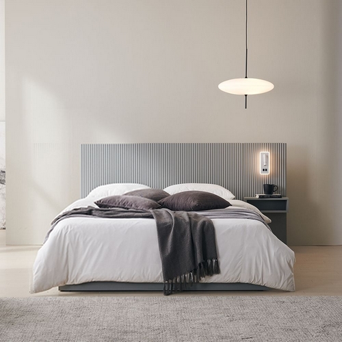 파로마 이즈 씨엘 수납 침대 Q+협탁 (매트별도)_이미지