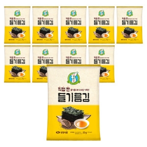 성경식품 지도표성경김 성경김 들기름 전장김 20g (10개)_이미지