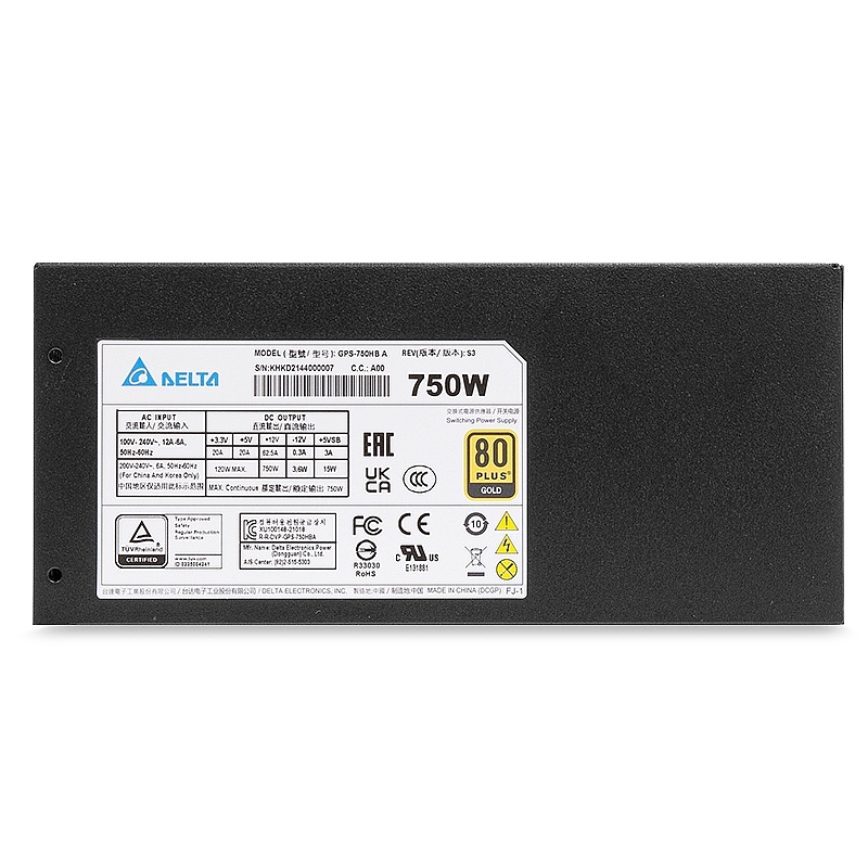 델타 GPS-750HB 80PLUS골드 풀모듈러_이미지