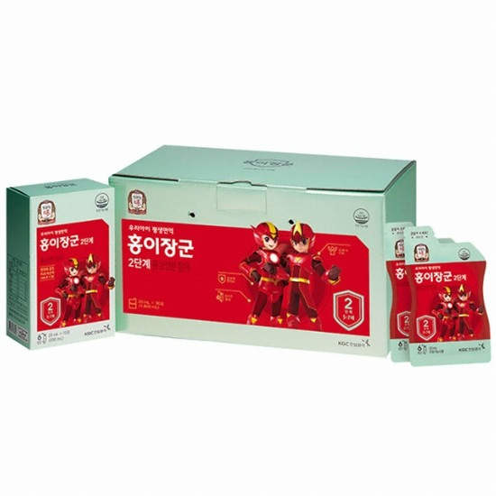 한국인삼공사 정관장 홍이장군 2단계 키즈 20ml 90포 (1개)