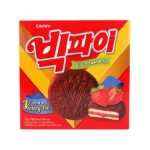 크라운제과 빅파이 딸기 324g (1개)