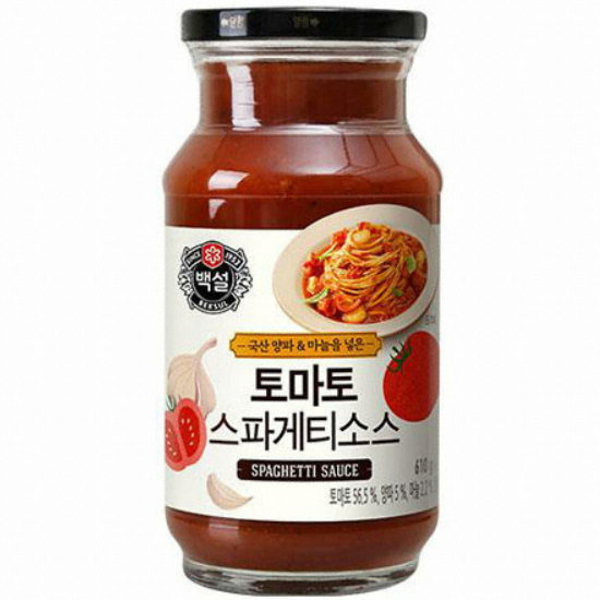 백설 토마토 스파게티 소스 610g (5개)_이미지