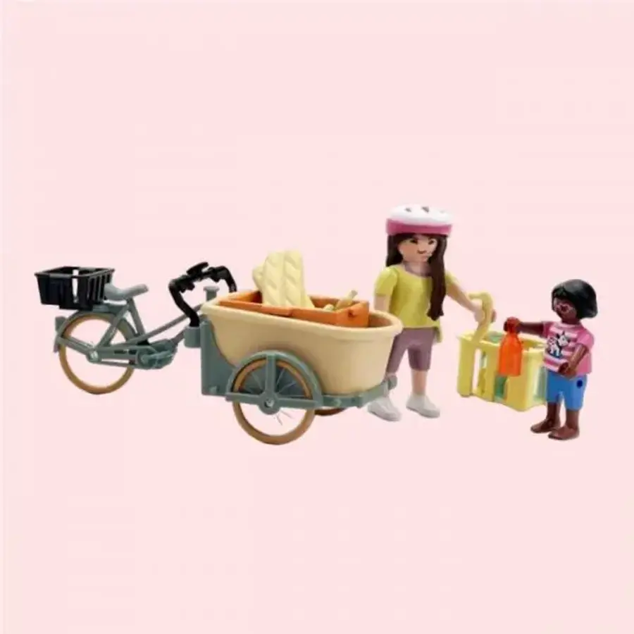 아이큐박스 플레이모빌 화물 자전거 71306 4574269