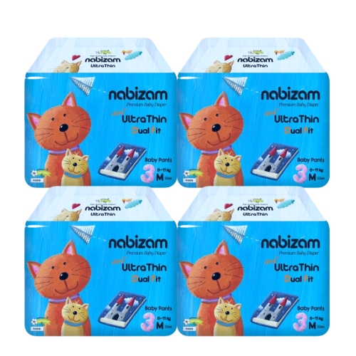 나비잠 울트라씬 듀얼핏 썸머팬티형 중형 공용 (128매)