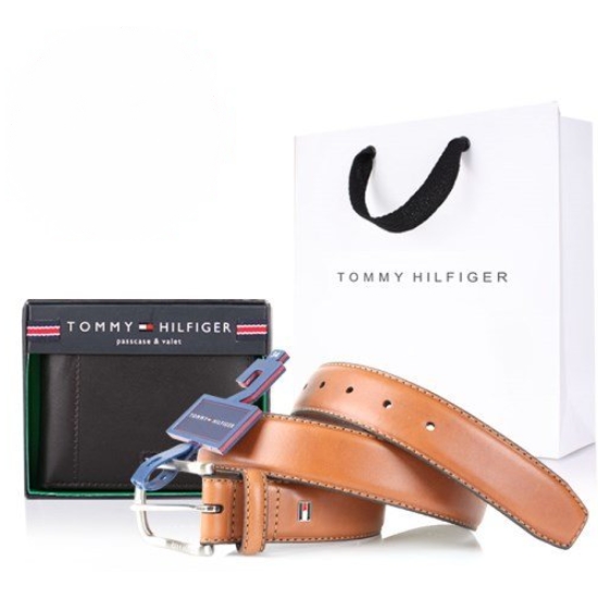 타미힐피거 지갑 벨트 세트 WT02 BT09
