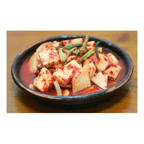 한정푸드 강화약쑥100 강화도토박이 강화순무김치 2.5kg (1개)_이미지