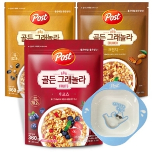 동서식품 포스트 골든그래놀라 360g 2개 골라담기 +오즈맨시리얼볼1개증정/쿠폰가9680원_이미지