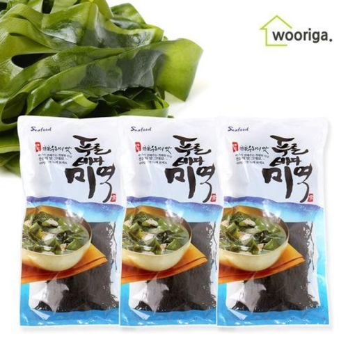 우리가스토리 전남 고흥 최상급 미역 건미역 200g [3봉]