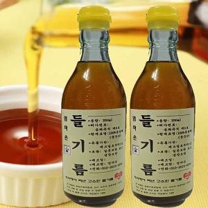  엄마손 들기름 350ml [2개]