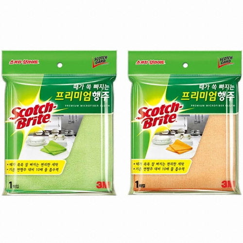 3M 스카치브라이트 때가 쏙 빠지는 프리미엄 행주 (30개)_이미지