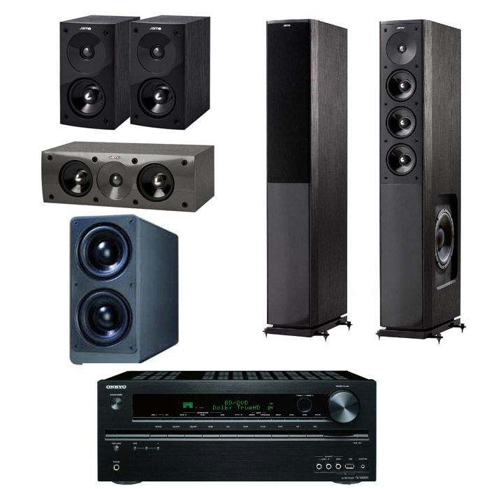 야모 S608 5.1채널 + 온쿄 AV리시버 (TX-NR509, Q2070)