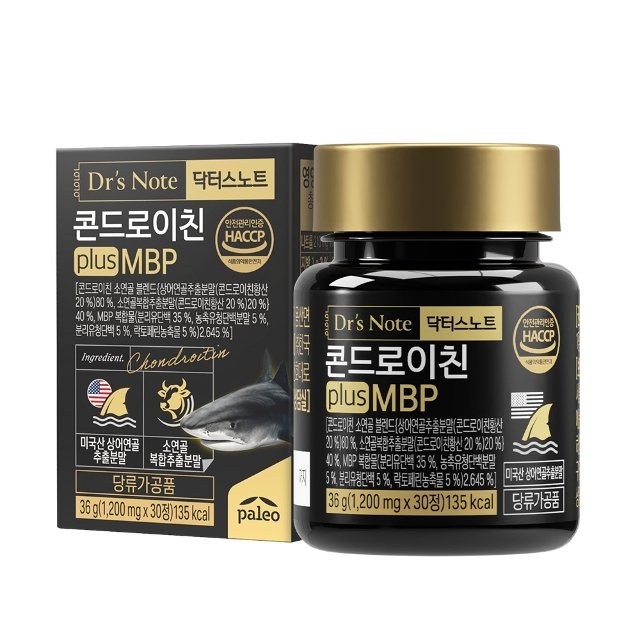 한국생활건강 팔레오 닥터스노트 콘드로이친 plus MBP 30정 (6개)_이미지