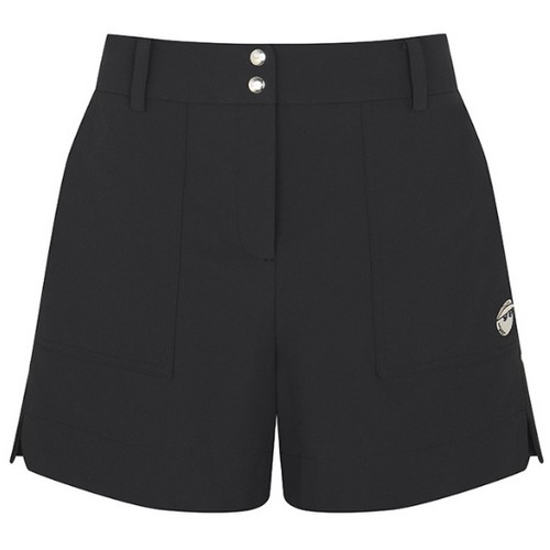  말본골프 에센셜 밴드 하프 팬츠 M6222PHP80BLK
