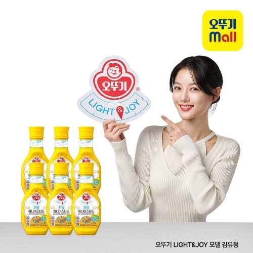오뚜기 LIGHT&JOY 저당 허니머스타드 265g (6개)_이미지