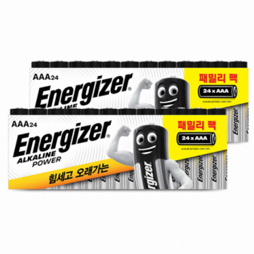 에너자이저 알카라인 AAA (벌크)이미지입니다. 누르면 해당 게시물로 새창이동합니다.