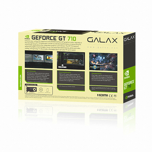 갤럭시 GALAX 지포스 GT710 D3 1GB LP_이미지