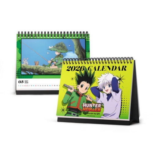 아르누보 2026 헌터x헌터 탁상 달력_이미지