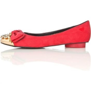 모스키노 발렛 플랫 펌프스 러브 발레리나 283583