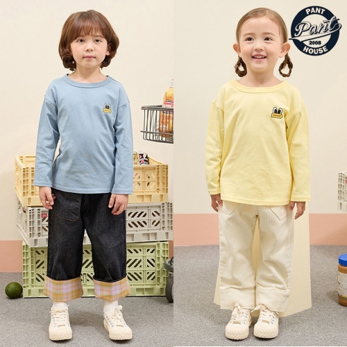 팬콧키즈 팬콧 키즈 팝아이즈 소프트 데일리 롱슬리브_PKTTARL01U