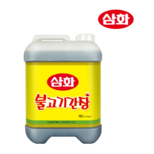 삼화식품 삼화 불고기 간장 13L (5개)_이미지