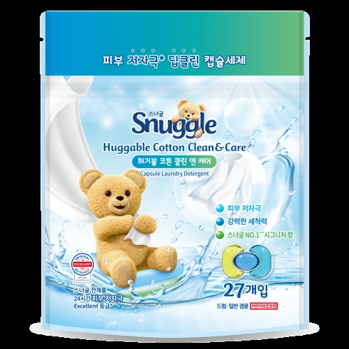 스너글 허거블 코튼 클린 앤 케어 27개입 (1개)_이미지