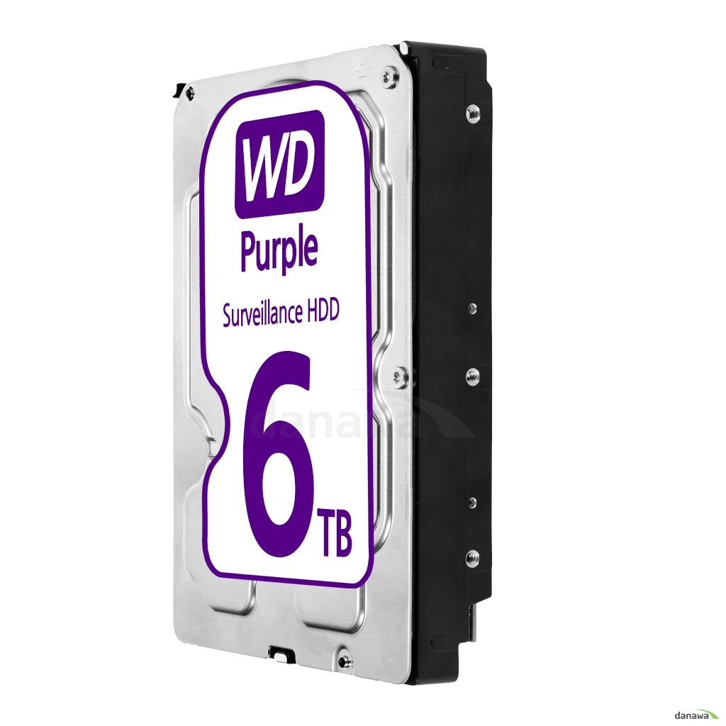 Western Digital WD Purple 5400/64M (6TB, WD60PURZ)_이미지
