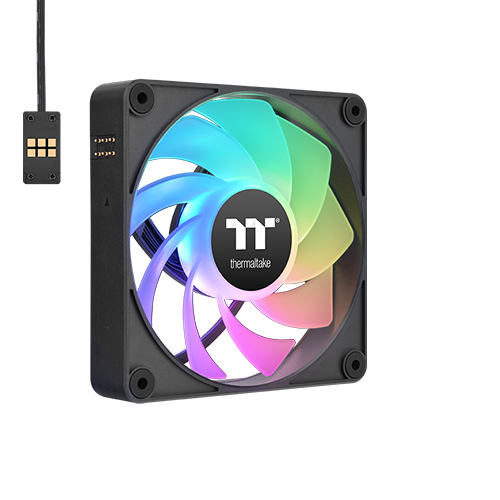 써멀테이크 CT140 EX Reverse ARGB Sync (3팩, 블랙)_이미지