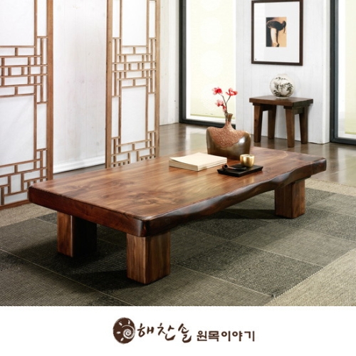 해찬솔원목이야기 좌식테이블 1300_이미지