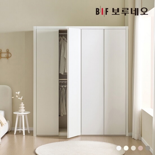 BIF보루네오 히든그루브 여닫이 작은방 붙박이장 (170cm)_이미지