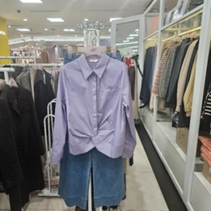 SOOS DP01 꼬임셔츠 S251BBL301