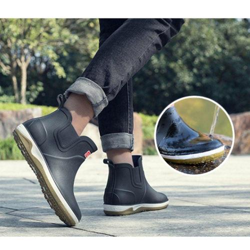 유니크 여름 필수템 힙스타일 캐주얼 남성 레인부츠 WF8E8F0_이미지
