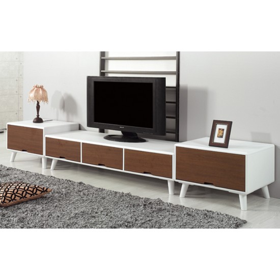 아이캐슬 ENM다빈 레트로풍 서랍형 2700거실장세트_이미지