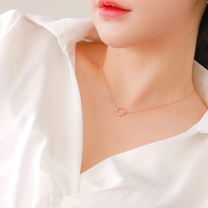 헤스티아 핸드메이드+쇼핑백/Gioia/ Sullivan 925 Silver Necklace HTJK-51504