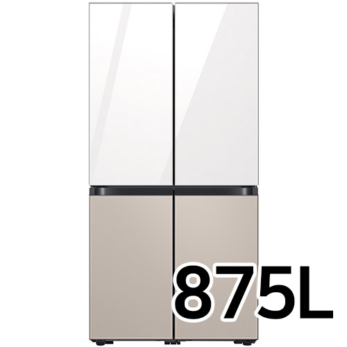 삼성전자 비스포크 글램+새틴 RF85C9001 (화이트+베이지)_이미지