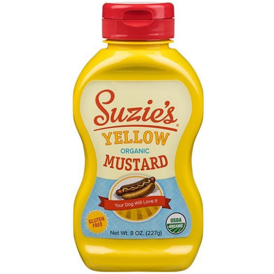 오허브 수지스 유기농 옐로우 머스터드 227g (4개)_이미지