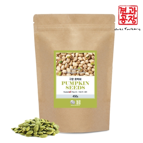 견과공장 구운 호박씨 450g (1개)_이미지