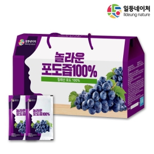 일등자연 놀라운 포도즙 100% 70ml 30포